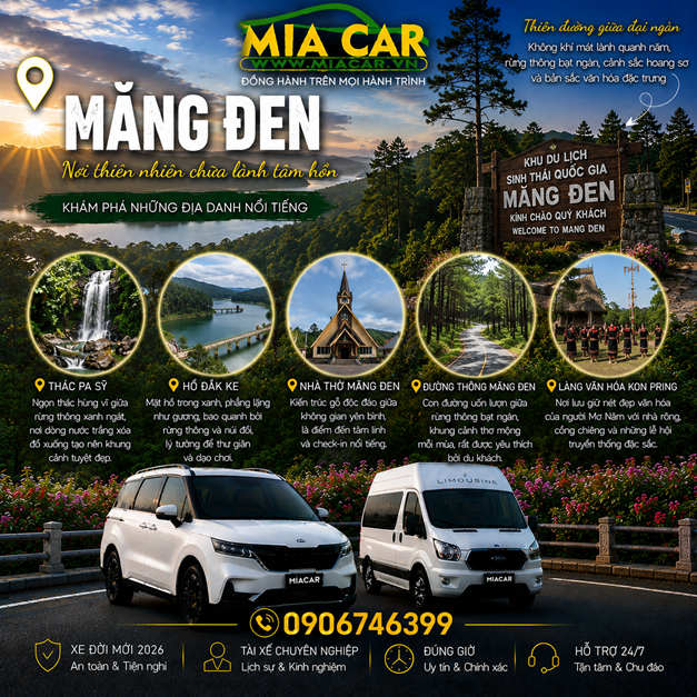 Sài Gòn – Măng Đen